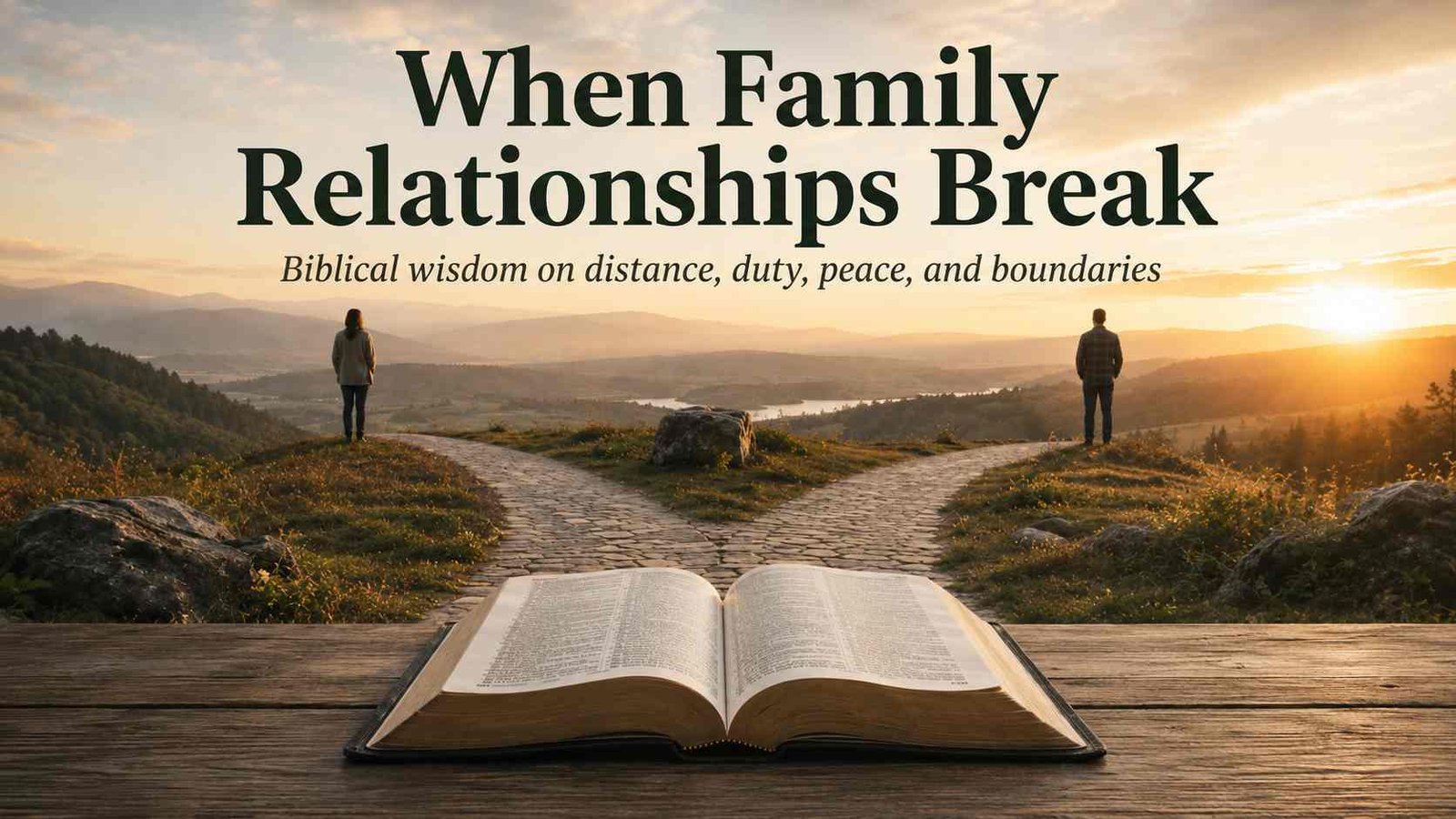 What the Bible Says About Abandoning Your Family and boundaries