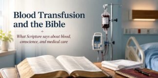 What the Bible says about blood transfusion