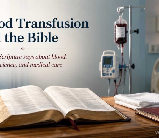 What the Bible Says About Blood Transfusion: Is It a Sin? What the Bible says about blood transfusion