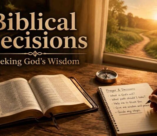 Bible guidance for making wise decisions
