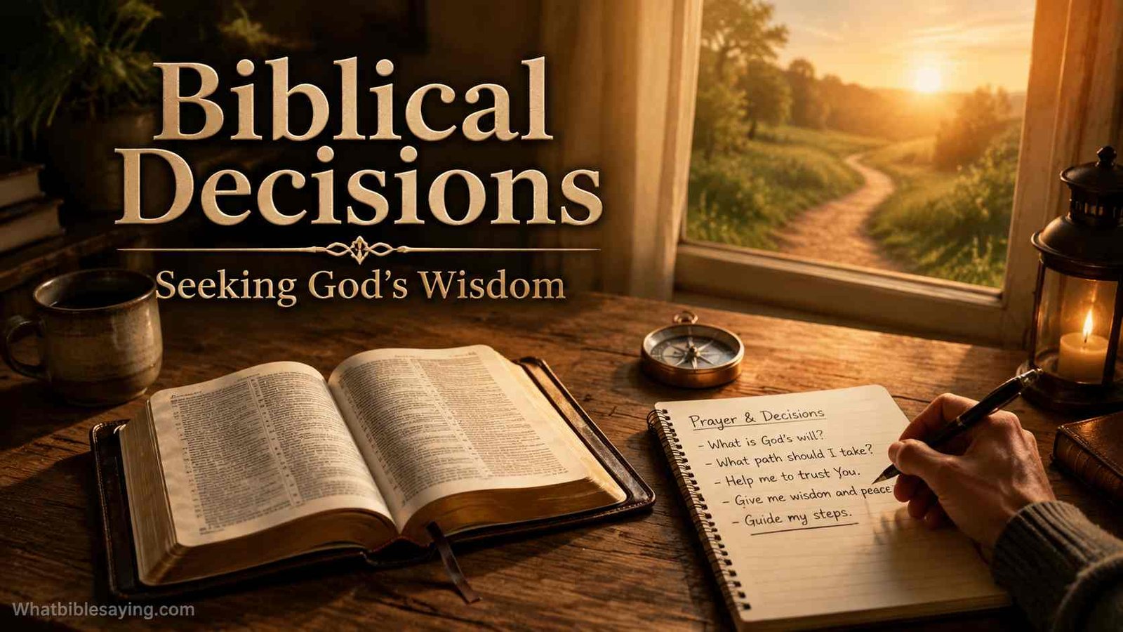Bible guidance for making wise decisions