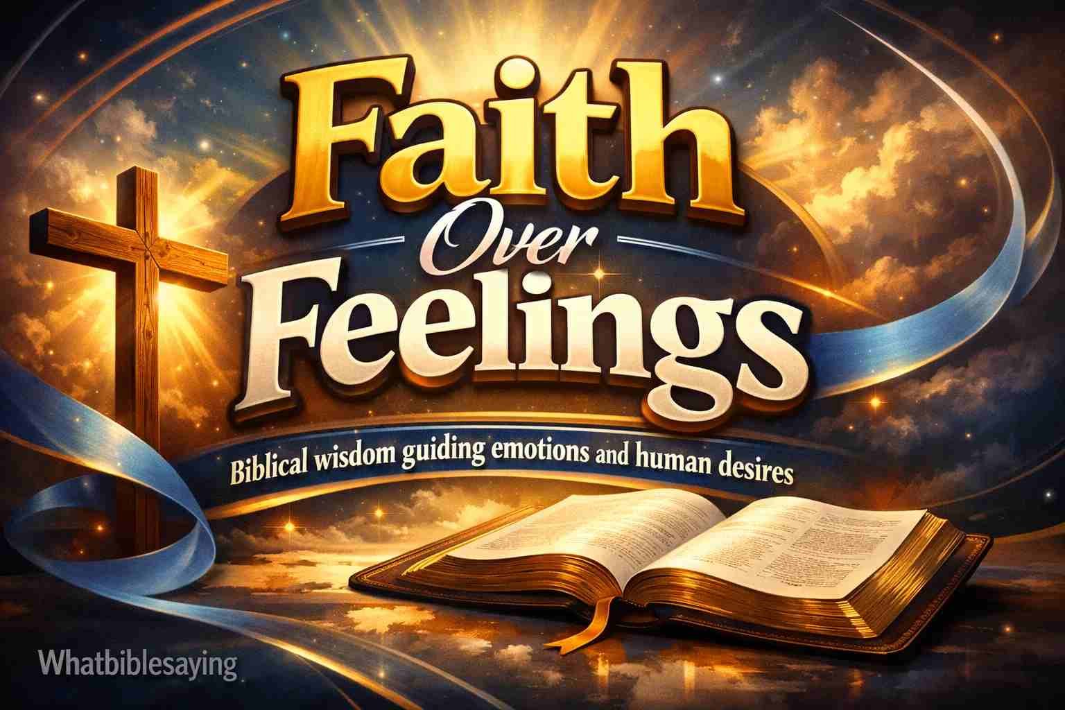 What the Bible says about hormones emotions and self control