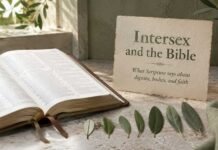 What Does the Bible Say About Intersex? Scripture, Dignity, and Care Open Bible illustrating what the Bible says about intersex dignity