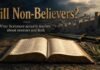 Does the Bible Say Kill Non-Believers? What Scripture Really Says Does the Bible say kill non-believers and what Jesus taught