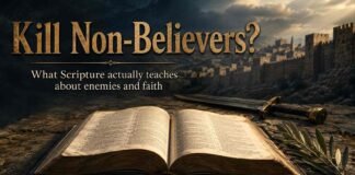 Does the Bible say kill non-believers and what Jesus taught