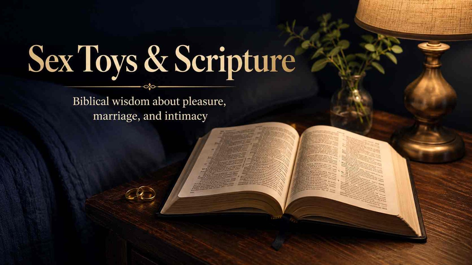 What Does the Bible Say About Sex Toys? A Christian Guide 1 What Does the Bible Say About Sex Toys and Christian intimacy