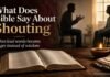 What Does the Bible Say About Shouting and Yelling