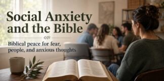 What the Bible says about social anxiety and peace