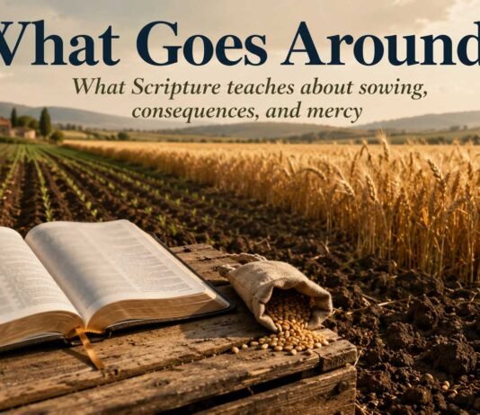 Does The Bible Say What Goes Around Comes Around? What Scripture Teaches Does the Bible say what goes around comes around in Scripture?