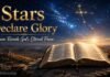 Open Bible beneath shining stars showing biblical meaning of stars