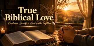 What Does Love Look Like According To The Bible? Biblical love shown through prayer, kindness, and compassion