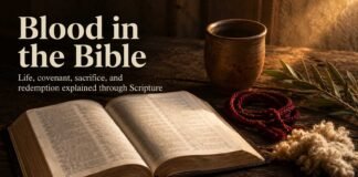 What blood represents in the Bible and Christian faith