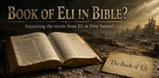 Is The Book of Eli In The Bible beside the story of Eli in Samuel