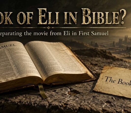 Is The Book of Eli In The Bible? What Scripture Actually Says Is The Book of Eli In The Bible beside the story of Eli in Samuel