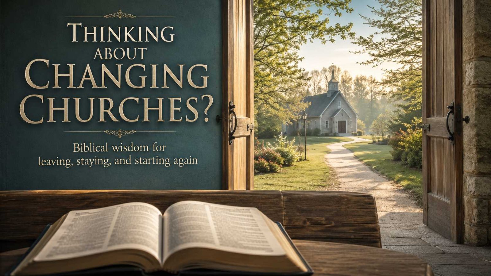 What Does the Bible Say About Changing Churches in Faith and Peace