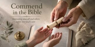 What does commend mean in the Bible explained
