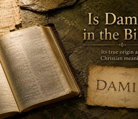 Is The Name Damien In The Bible? Meaning, Origin, and Christian History Is the Name Damien in the Bible with Greek and Christian meaning