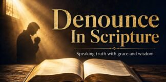 What Does Denounce Mean In The Bible? A Clear Biblical Answer What Does Denounce Mean In The Bible with open Scripture