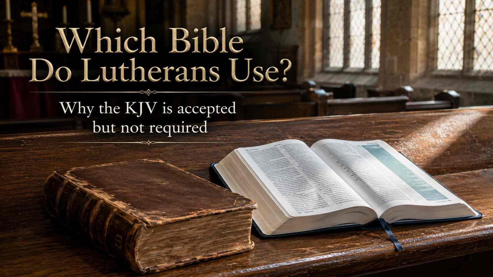 Do Lutherans Use the King James Bible in church and personal study