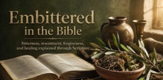 What Does Embittered Mean in the Bible explained