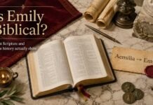 Is the Name Emily Mentioned in the Bible? Meaning and Origin Is the Name Emily Mentioned in the Bible? Meaning and origin