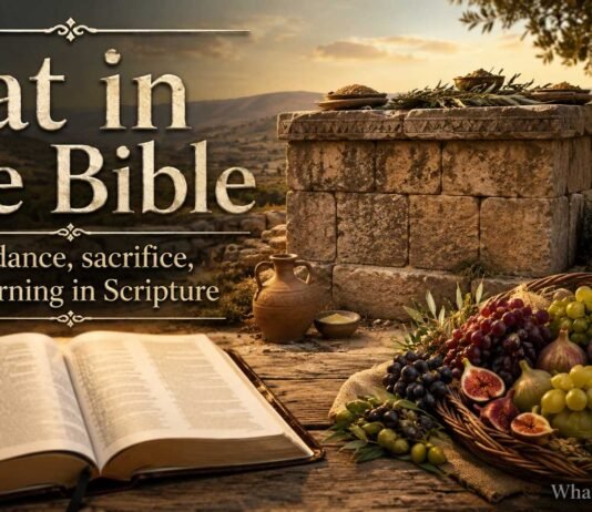 What Does Fat Symbolize in the Bible? Meaning and Biblical Context What fat symbolizes in the Bible and sacrifice