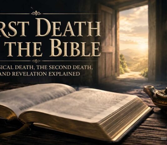 What Is the First Death in the Bible explained