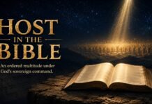 What Does Host Mean in the Bible? Armies, Angels, and Hospitality What Does Host Mean in the Bible with angels and an open Bible