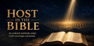 What Does Host Mean in the Bible? Armies, Angels, and Hospitality What Does Host Mean in the Bible with angels and an open Bible