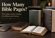 How Many Pages Are in the Bible? Why the Number Changes How many pages are in the Bible shown across different editions