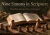 How Many Simons Are in the Bible? 9 New Testament Men Explained How Many Simons Are in the Bible represented by nine biblical men
