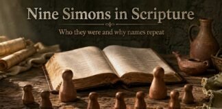 How Many Simons Are in the Bible represented by nine biblical men