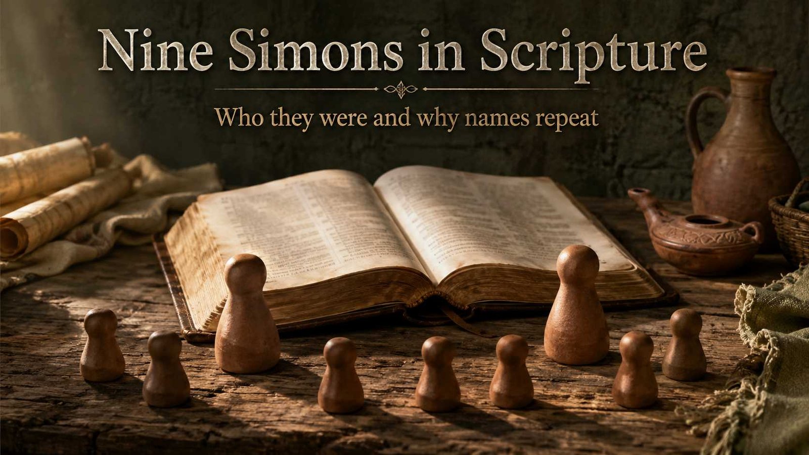 How Many Simons Are in the Bible represented by nine biblical men