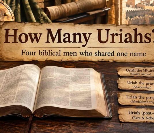 How Many Uriah Are in the Bible? The 4 People Explained How Many Uriah in the Bible shown through key Scripture accounts