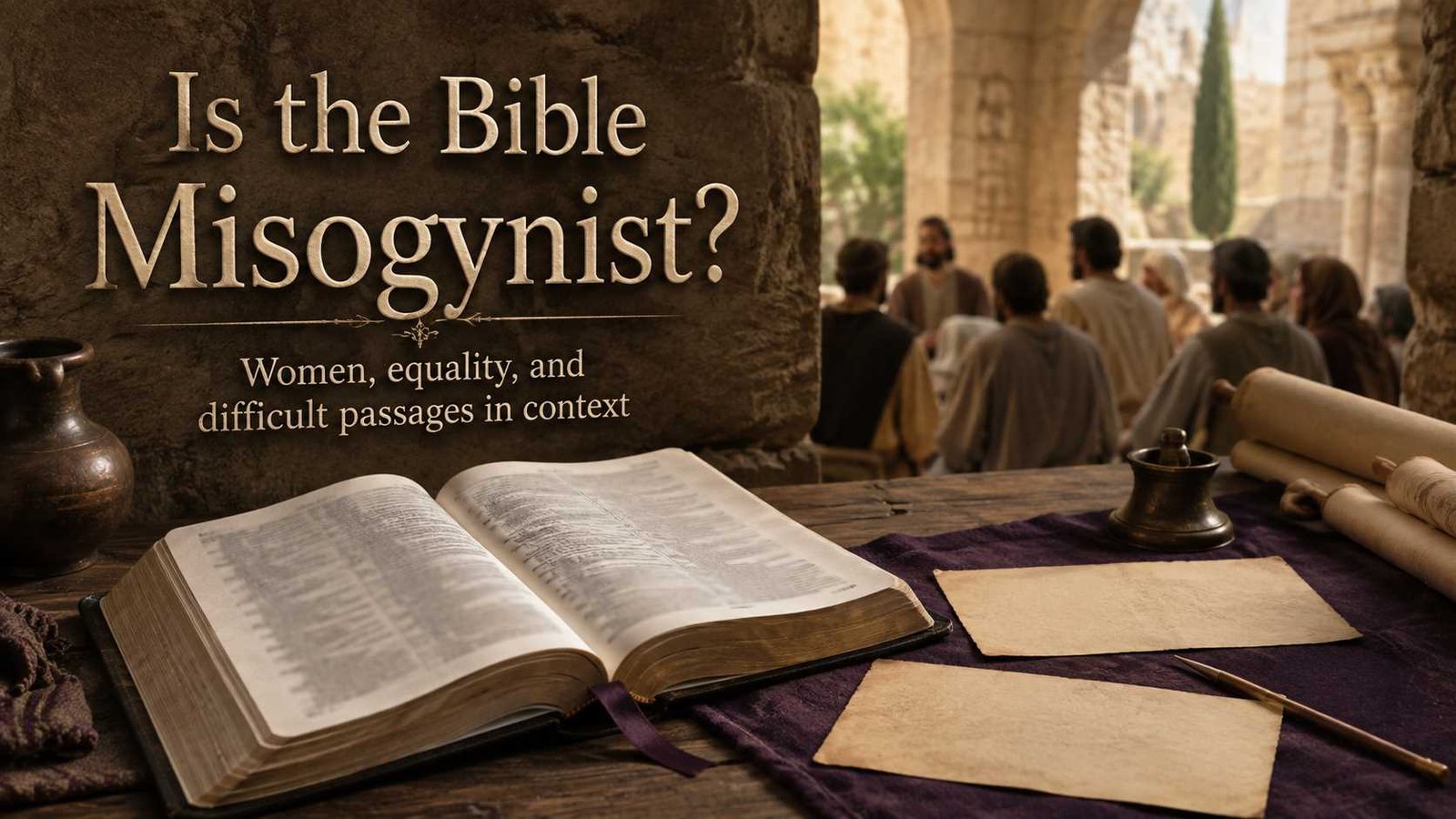 Is the Bible misogynist study with Scripture and women in context