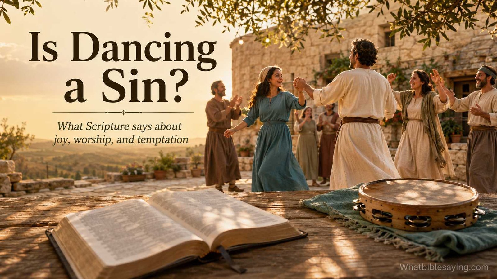 Is Dancing a Sin in the Bible Christian study