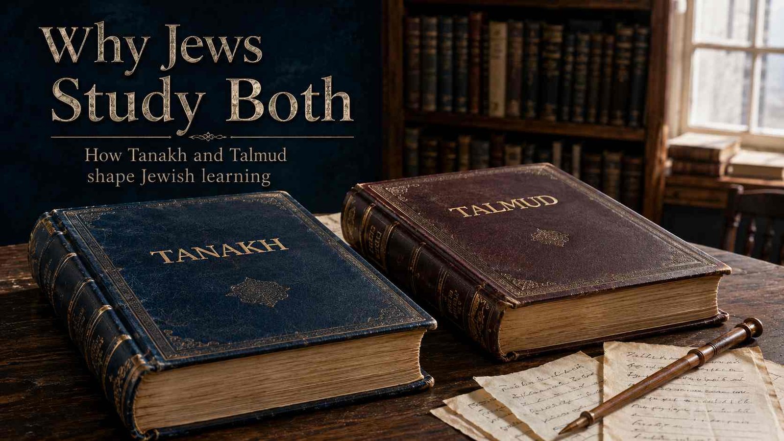 Why Jewish people study the Talmud and Hebrew Bible together