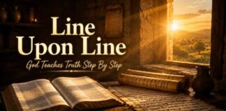 A peaceful Bible study scene reflecting how God teaches His people patiently over time.