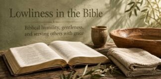 What Does Lowliness Mean in the Bible study scene