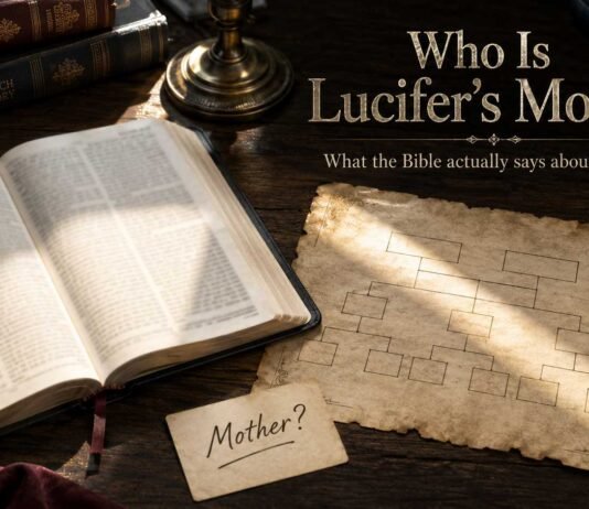 Who Is Lucifer’s Mother in the Bible? What Scripture Actually Says Who Is Lucifer’s Mother in the Bible? Open Bible study scene