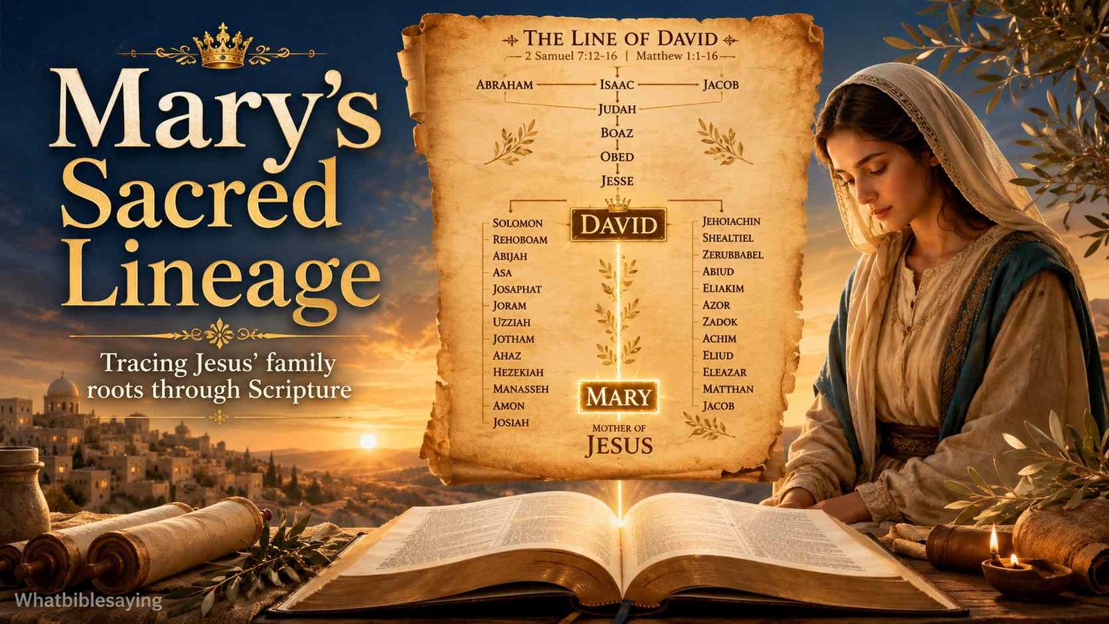 What Was Mary’s Lineage in the Bible and Jewish ancestry