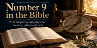 What Does 9 Symbolize in the Bible study scene