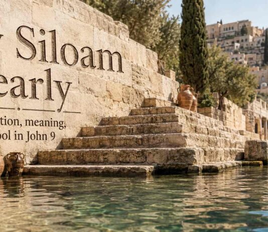 How To Pronounce Siloam In The Bible: Meaning and Biblical Context How to pronounce Siloam in the Bible beside the Pool of Siloam
