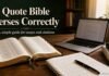 How To Quote Bible Verses In Essay: A Simple Citation Guide How to quote Bible verses correctly in an essay