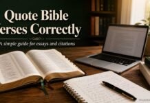 How To Quote Bible Verses In Essay: A Simple Citation Guide How to quote Bible verses correctly in an essay