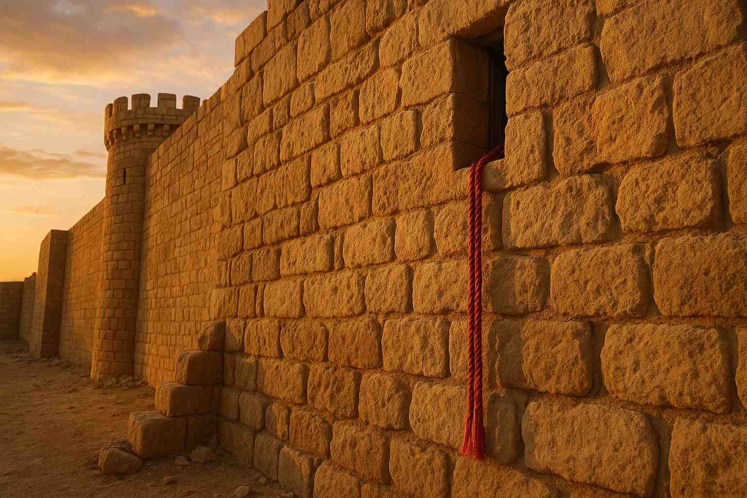 Rahab’s story of faith, redemption, and God’s promise in the Bible