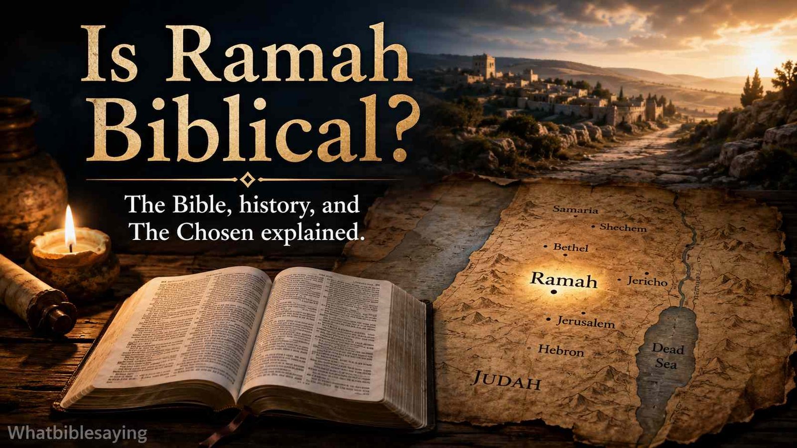 Is Ramah in the Bible explained with Scripture and The Chosen