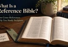 What Is a Reference Bible? Meaning, Features, and How to Use One What Is a Reference Bible with cross-references for Bible study