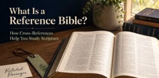 What Is a Reference Bible with cross-references for Bible study