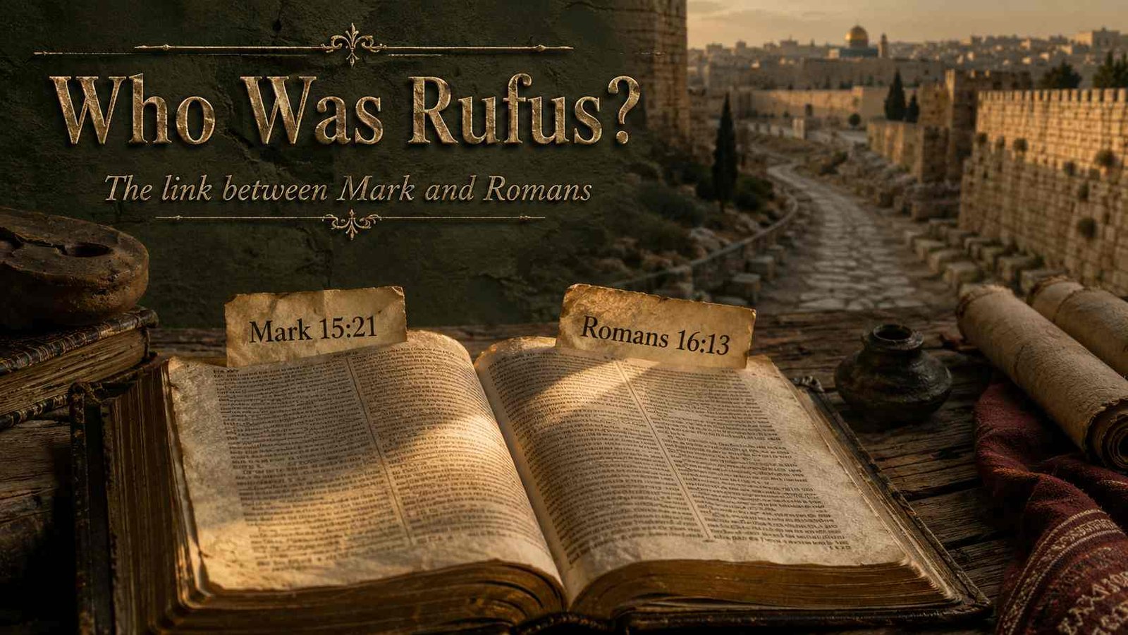 Rufus in the Bible, son of Simon of Cyrene and an early Christian